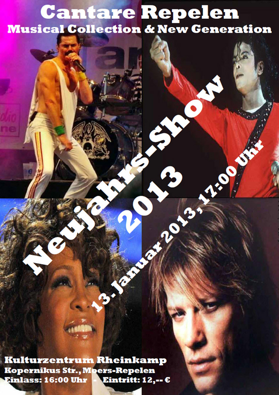 Neujahrsshow mit zwei Weltstars