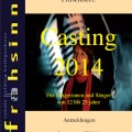 Casting Plakat